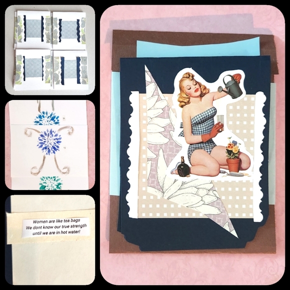 Other - 13 pc Vintage pin-up stationery set
